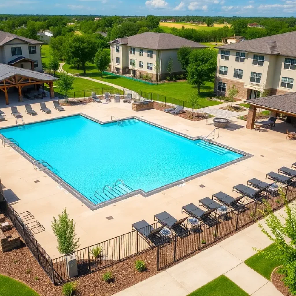 Rendering of Atheria at West Grove multifamily development