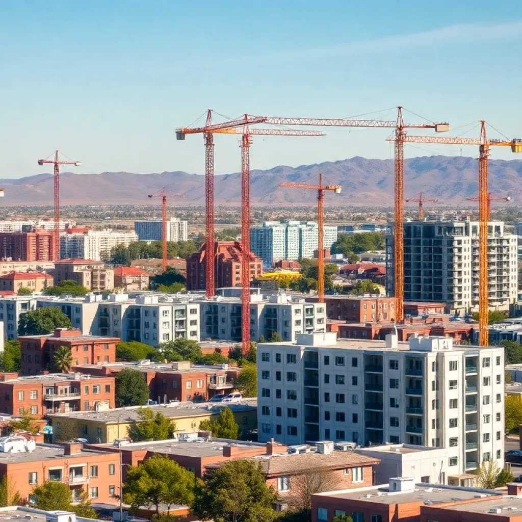 Overview of Carson City's residential construction sites