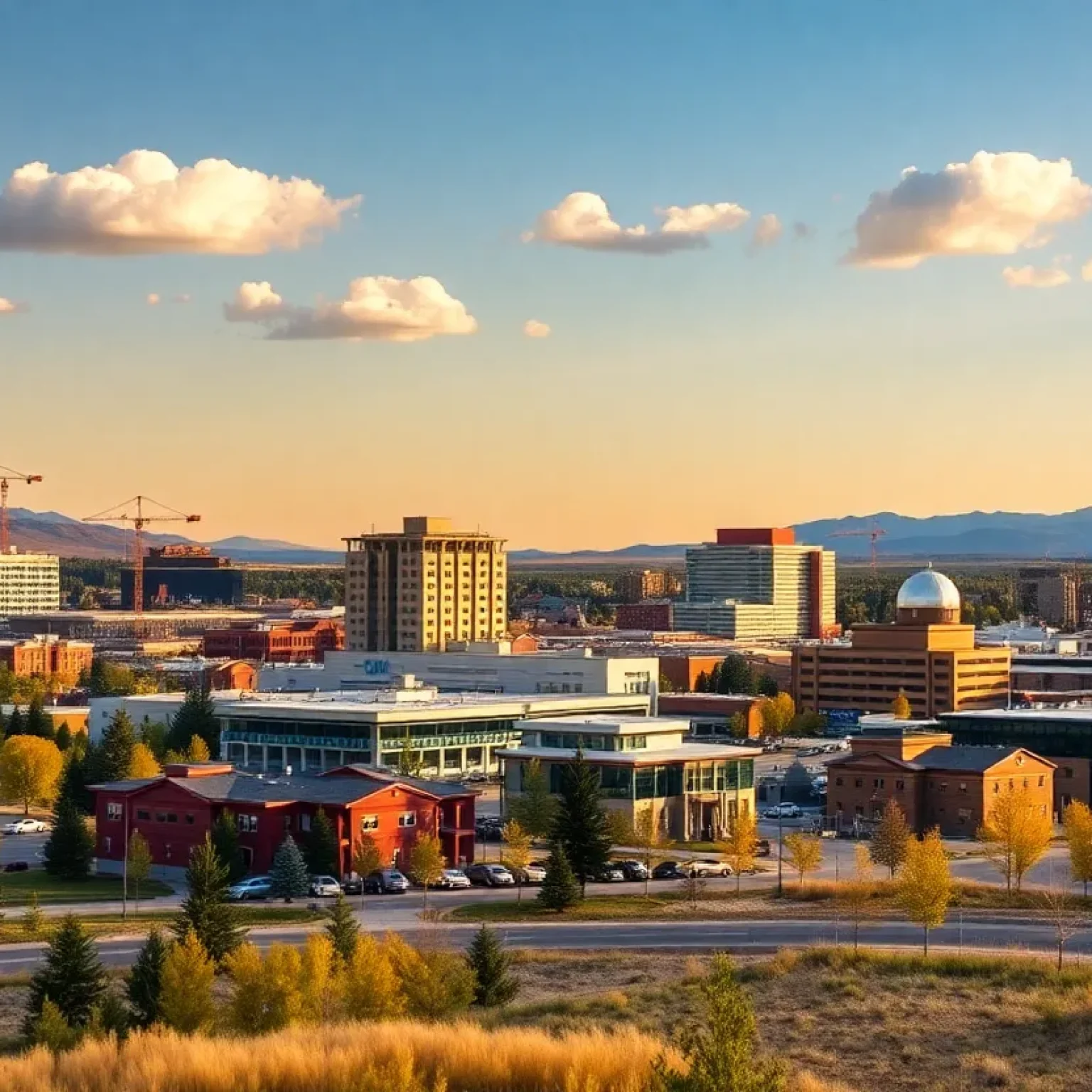 Commercial properties in Colorado representing diverse investment opportunities