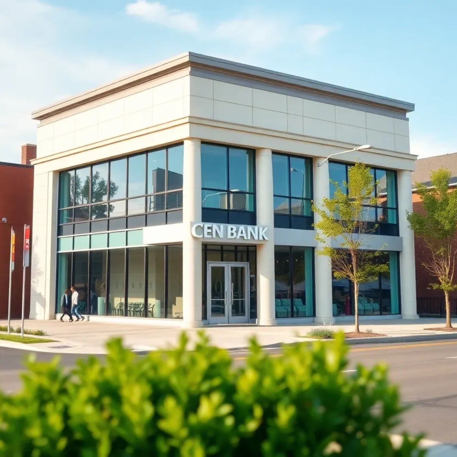 Representation of First BanCorp's financial growth and community support