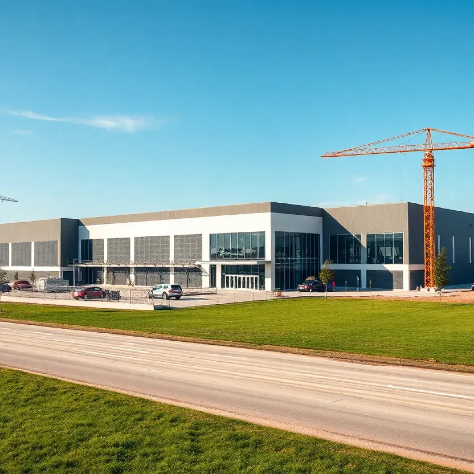 New manufacturing facility of GCP Paper in New Caney, Texas