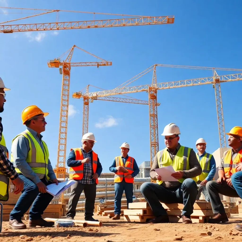 Contractors discussing reforms influenced by the One Big Beautiful Bill Act