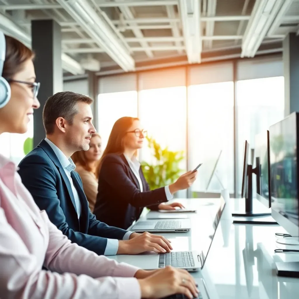 Locus OneView application on a computer screen