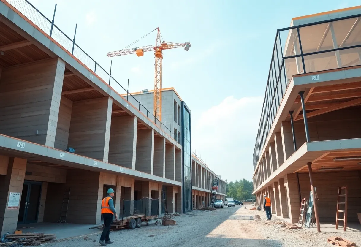 Construction of the Lubbock Psychiatric Center