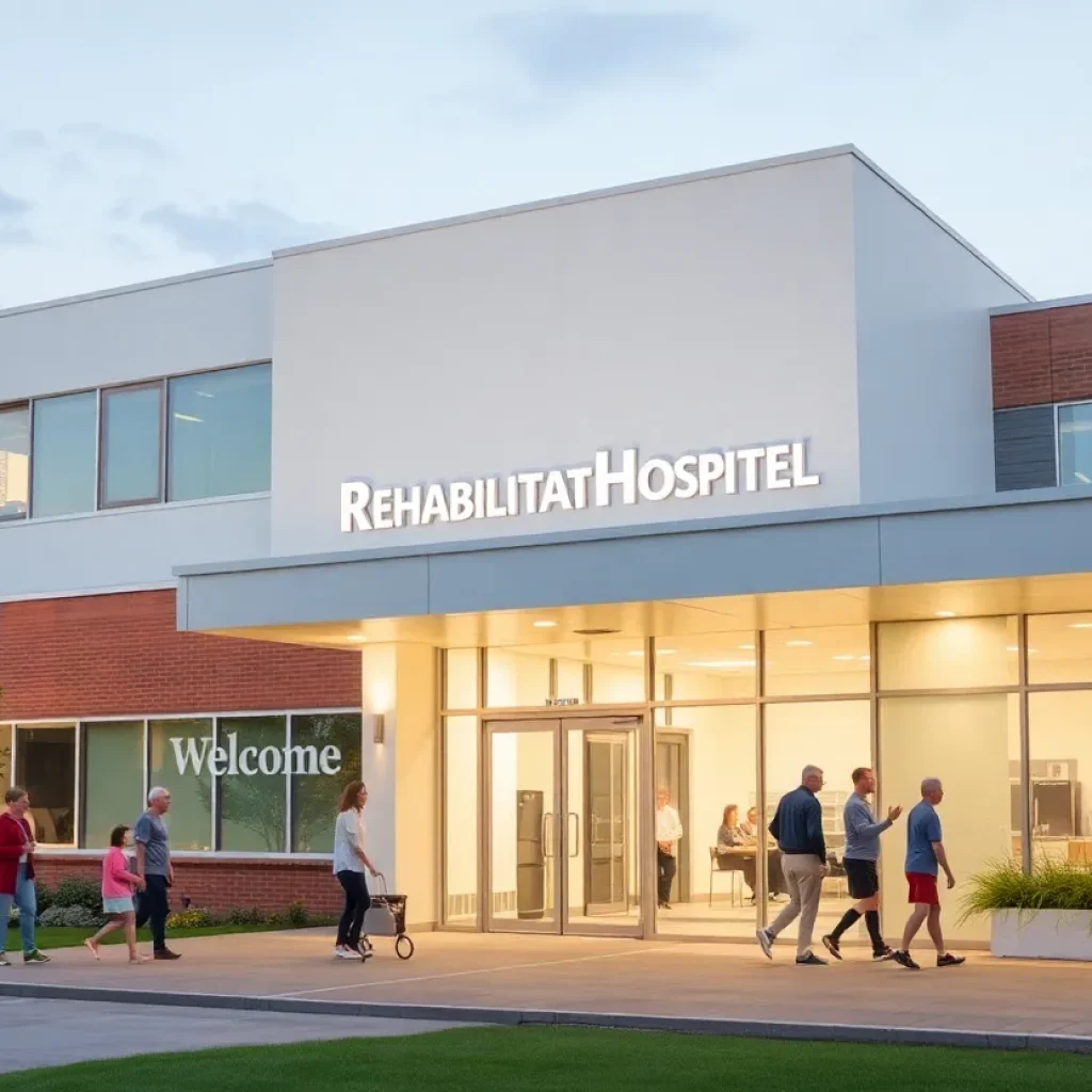 Exterior view of the Northeast Georgia Rehabilitation Institute