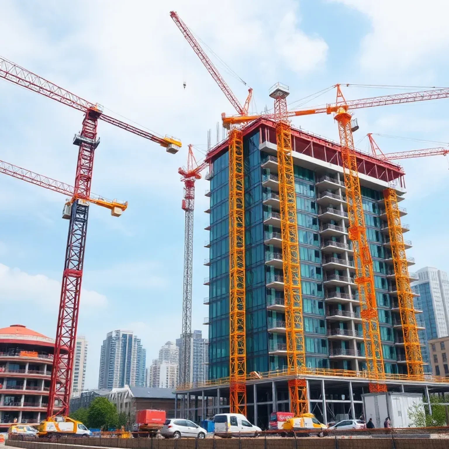 Construction site representing the BuildTech ecosystem in the Southeast