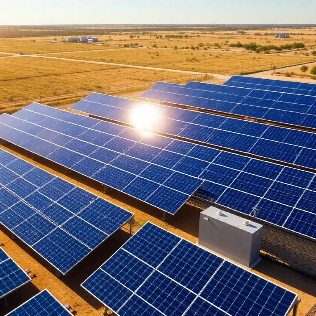 Battery energy storage system in Texas