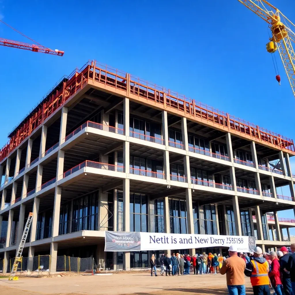 Construction of University Health Palo Alto Hospital in San Antonio