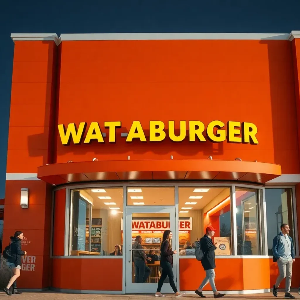 New Whataburger location in Knoxville, Tennessee