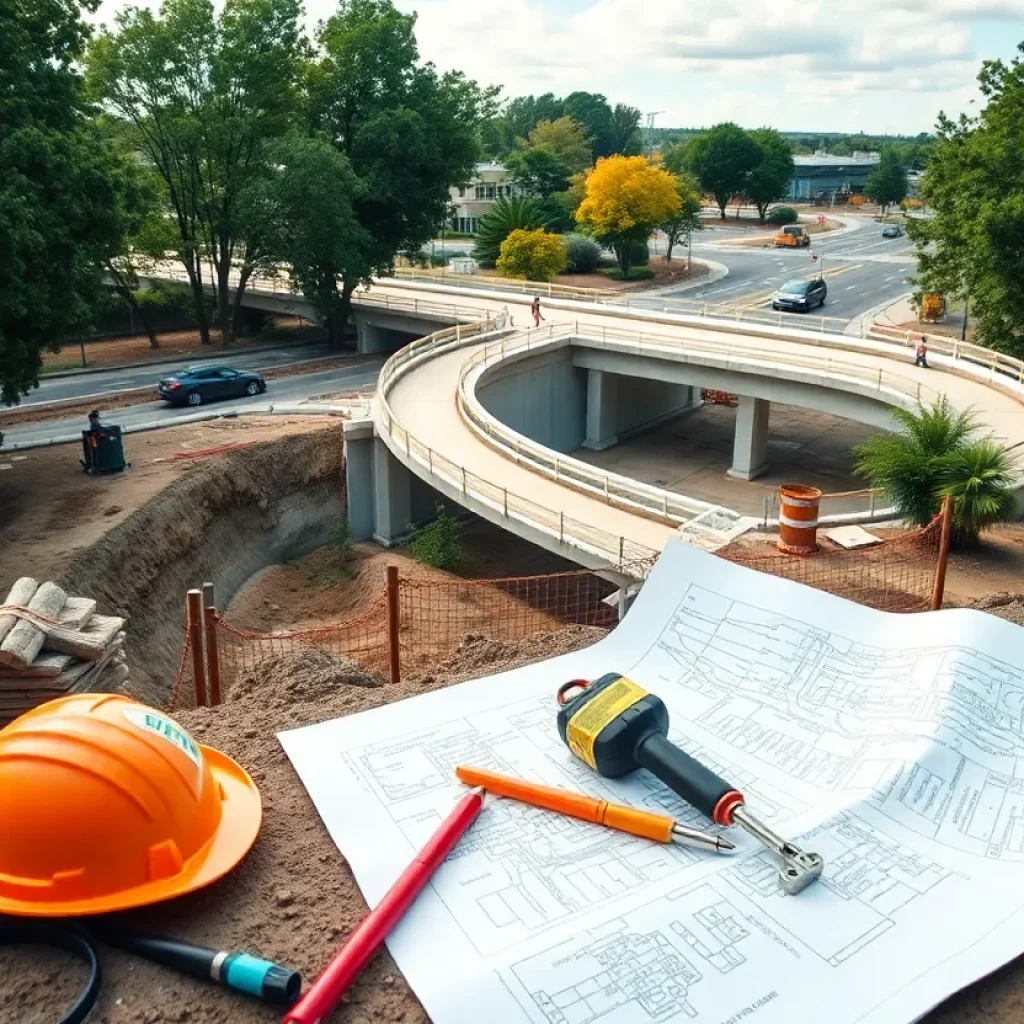 Construction of the 600 South Underpass in Logan City