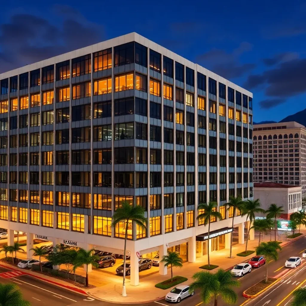Office building acquired by Bowers and Kubota Consulting in Honolulu