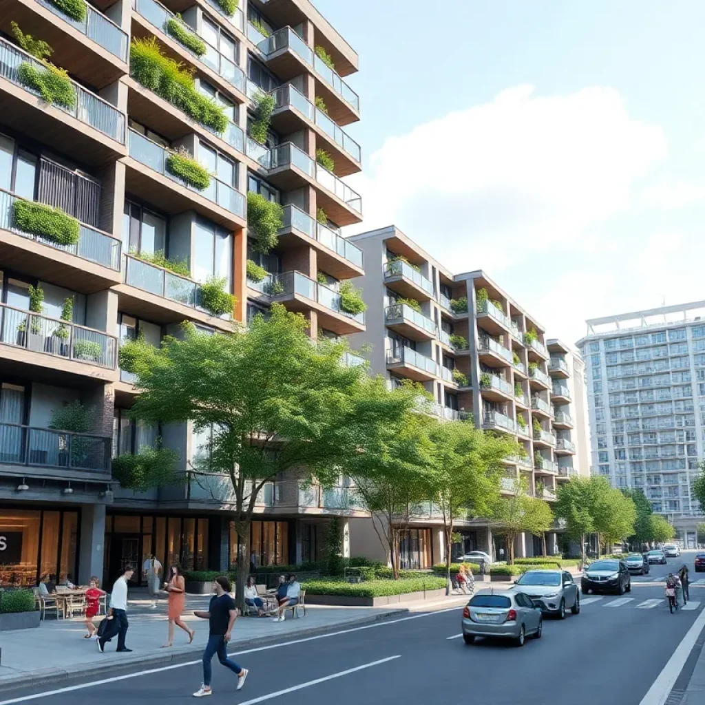 Rendering of the new affordable housing complex in San Jose