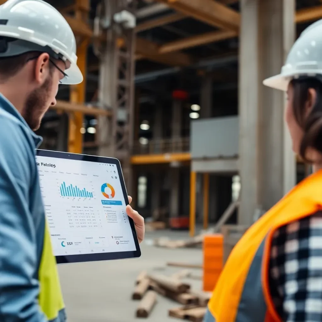 Advanced job management software used in construction.